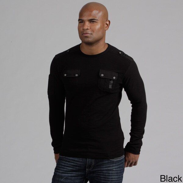 Modern Culture Men's Epaulette Military Shirt