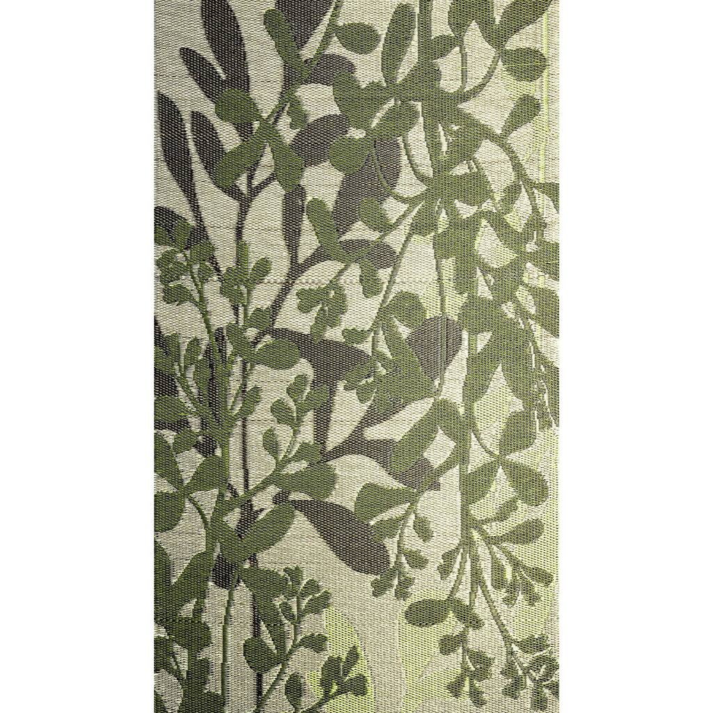 b.b.begonia Frisco Reversible Design Green and Brown Outdoor Area Rug - 4' x 6'