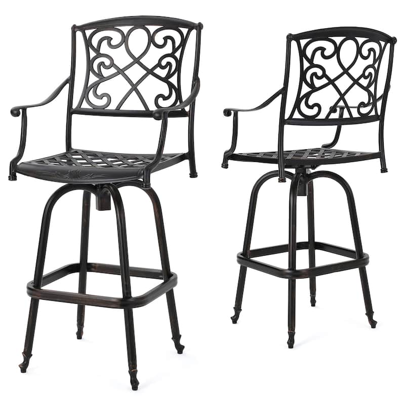 Santa Maria Bar Stool (Set of 2) by Christopher Knight Home