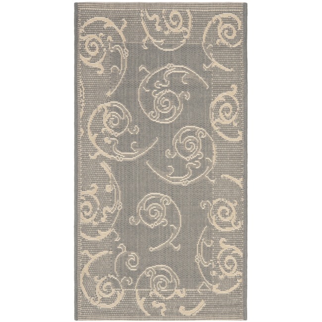 Poolside Gray/natural Indoor/outdoor Accent Rug (2 X 37)