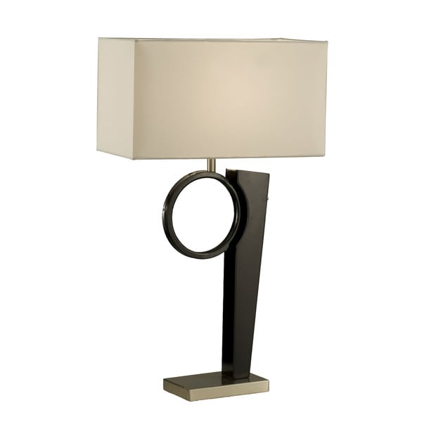 Nova Dark Brown 'Looking Glass' Table Lamp Table Lamps