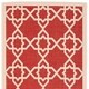 Safavieh Courtyard Lawanda OrientalIndoor/ Outdoor Trellis Rug - Thumbnail 133