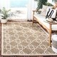 Safavieh Courtyard Lawanda OrientalIndoor/ Outdoor Trellis Rug - Thumbnail 4
