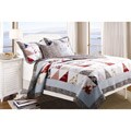Greenland Home Fashions Harbor Sky 3-piece Quilt Set