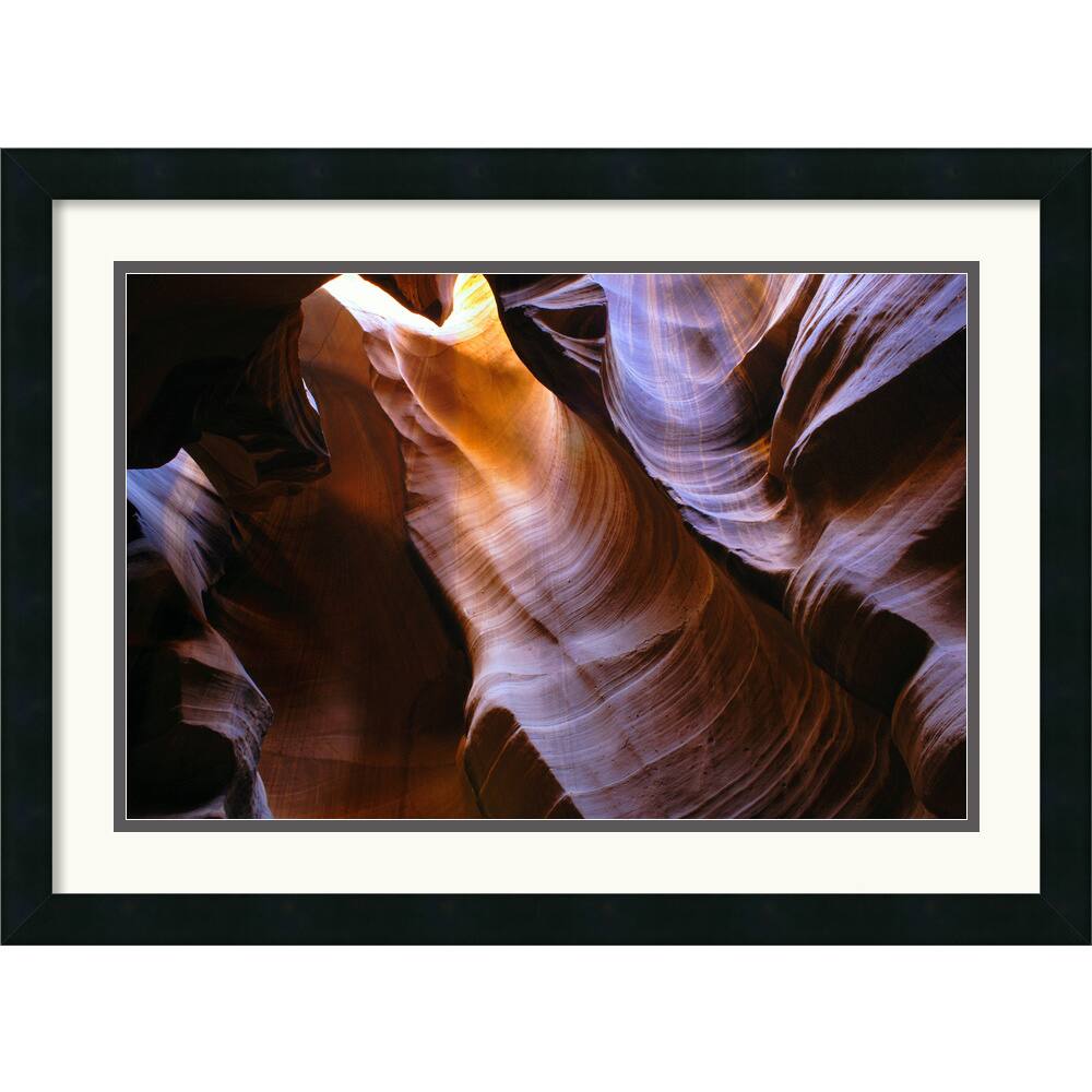 Andy Magee 'Antelope Canyon Contours' Framed Art Print
