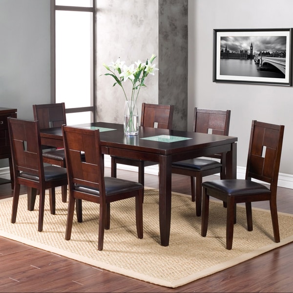 Shop 7-piece Lakeside Extension Dining Table Set - Free ...