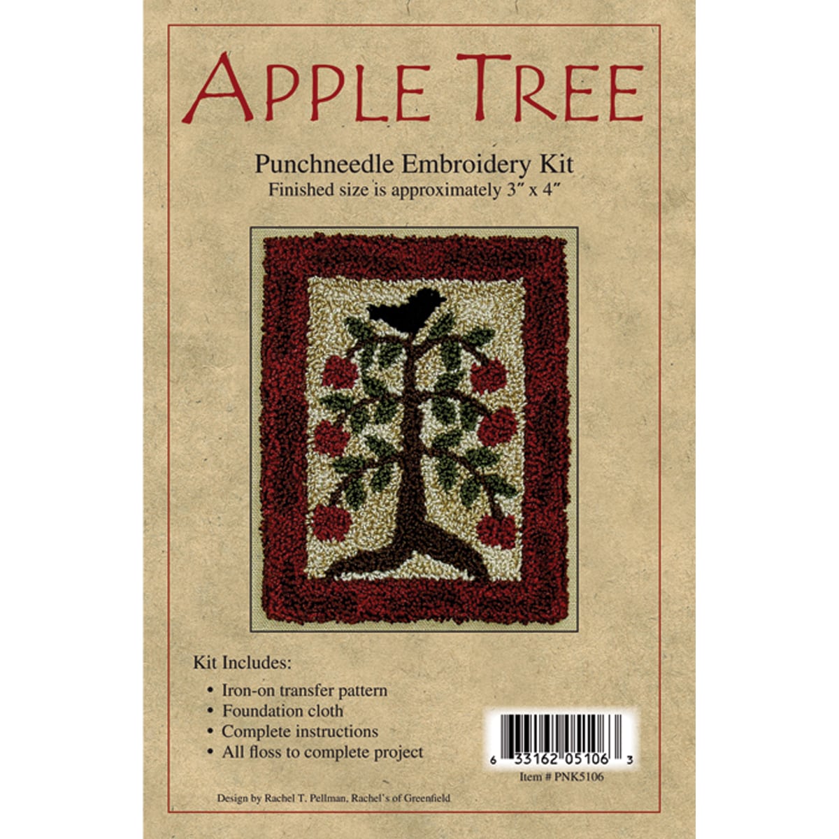 Apple Tree Punch Needle Kit 3X4in  ™ Shopping   Big