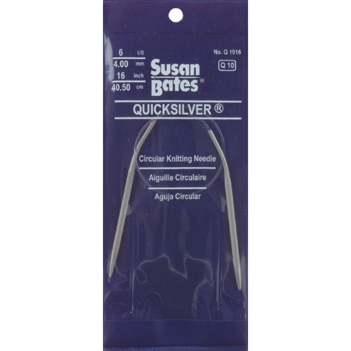 Quicksilver Circular Knitting Needle 36 size 5