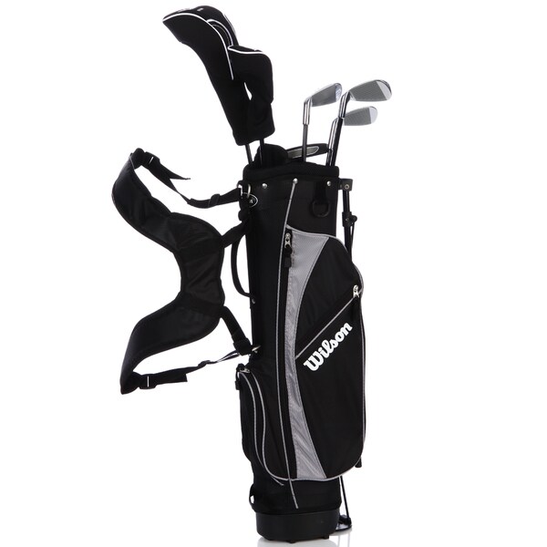 Wilson Jr Profile Black 6 piece Golf Set Wilson Junior Club Sets