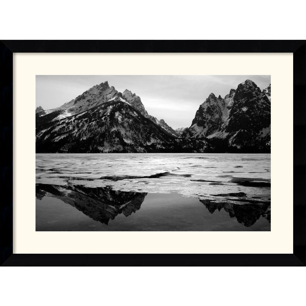 Medium Andy Magee 'Teton Winter' Framed Art Print
