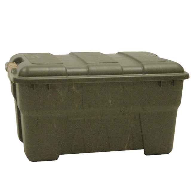 Richell 66 quart Camo Green Outdoor Storage Box  