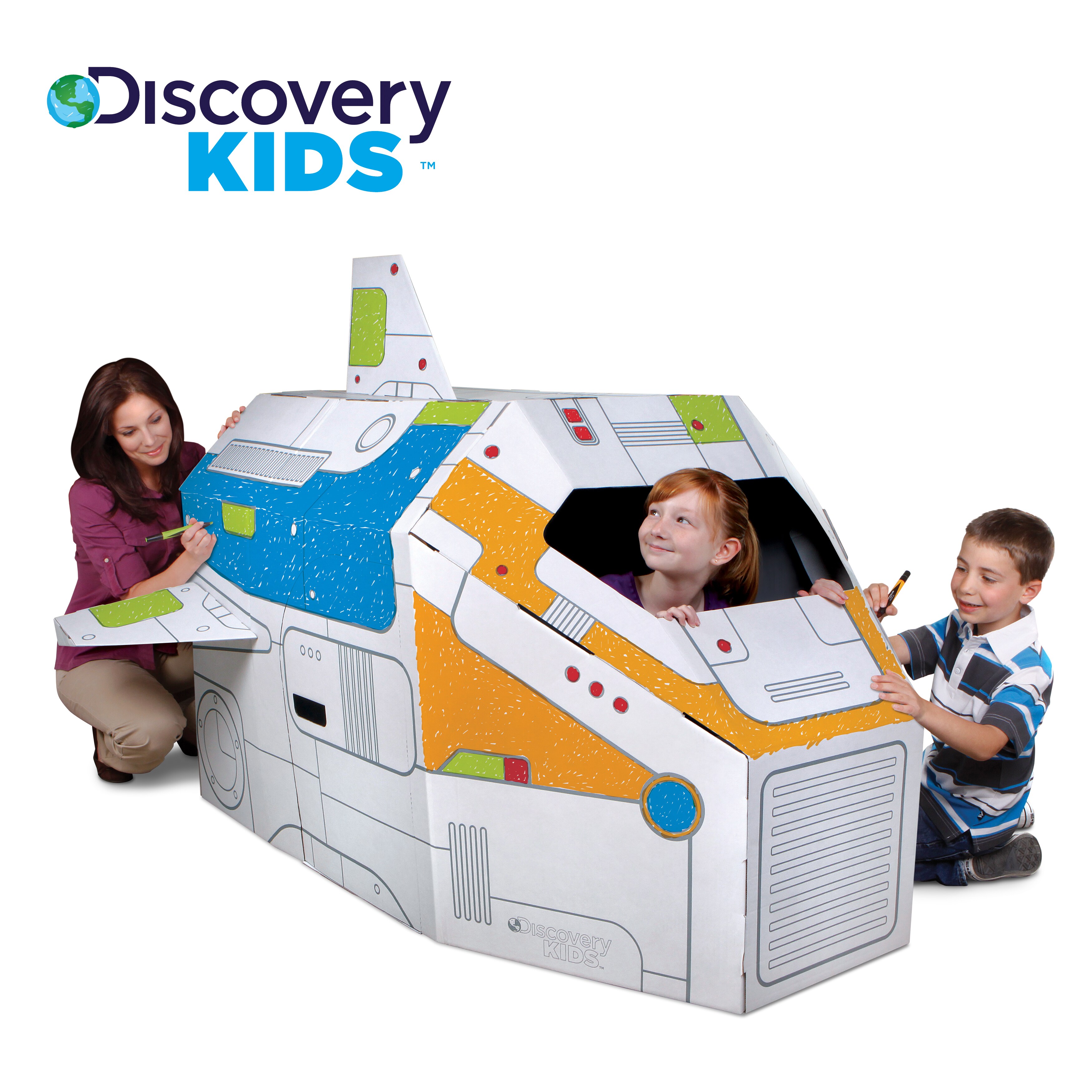 discovery kids color and play house
