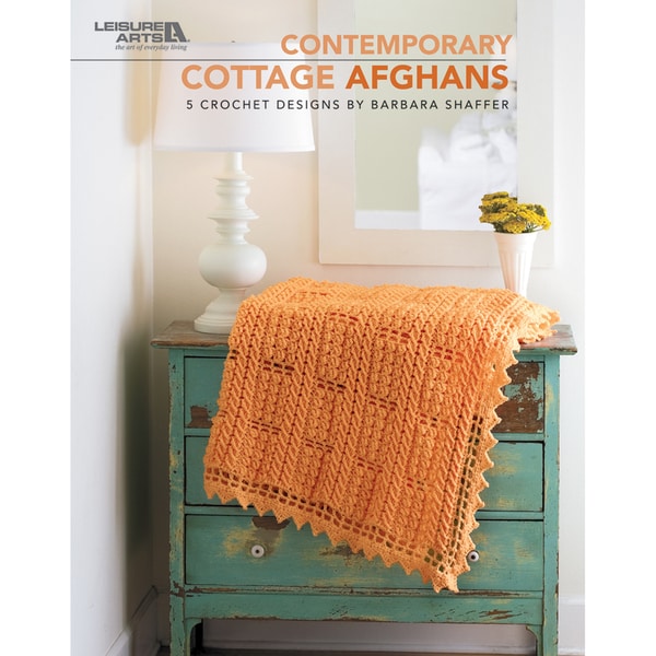 Leisure Arts-Contemporary Cottage Afghans