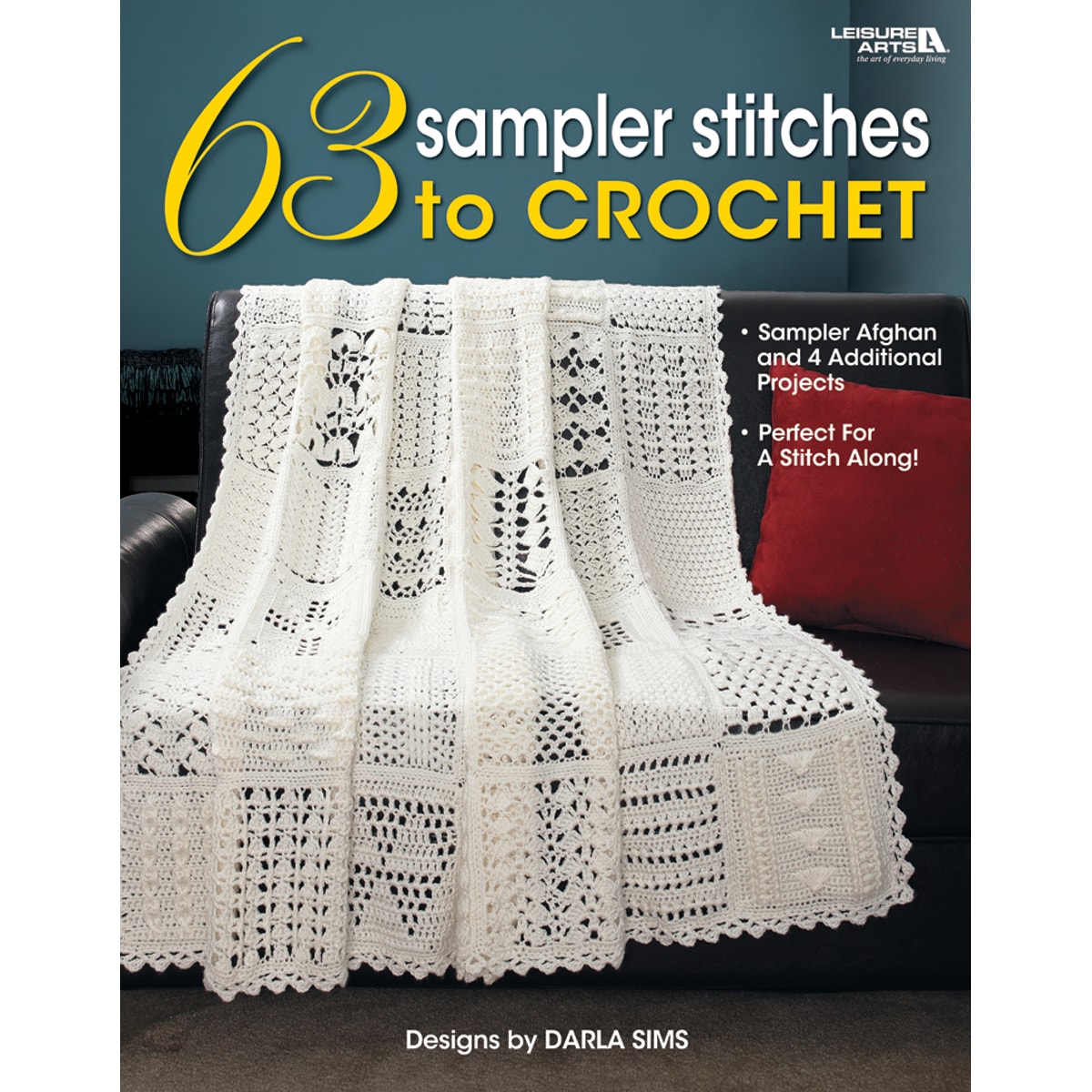 Leisure Arts 63 Sampler Stitches To Crochet