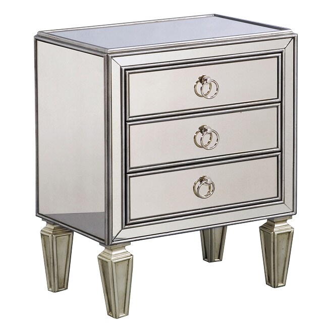 Shop Mirrored Accent Chest Free Shipping Today Overstock Com 6761818   Mirrored Accent Chest L14303456 