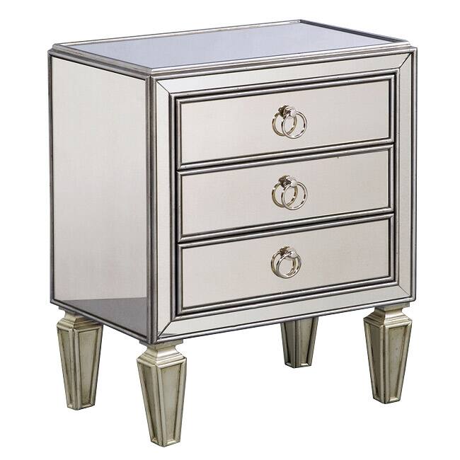 Mirrored Accent Chest