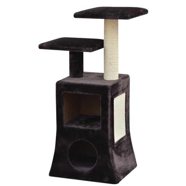 Shop PetPals Abstract Design Multi Platform Cat Tree, Includes 2 Condos