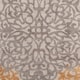 preview thumbnail 4 of 5, Hand-knotted Gray Castle New Zealand Wool Area Rug - 8' x 11' - 8' x 11'