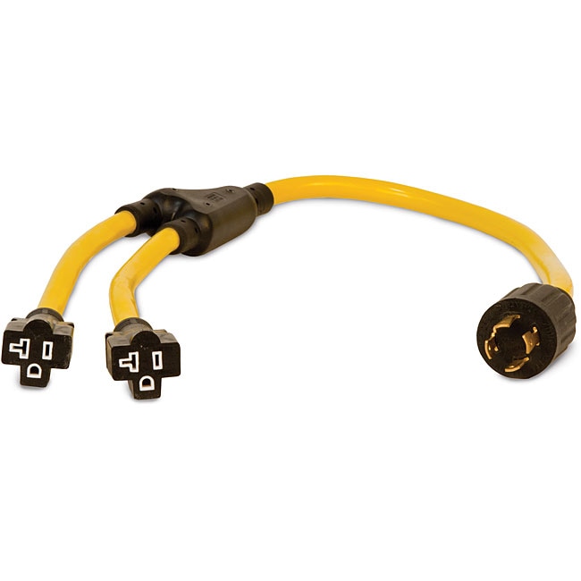 Champion 3 feet Y adaptor Power Cord