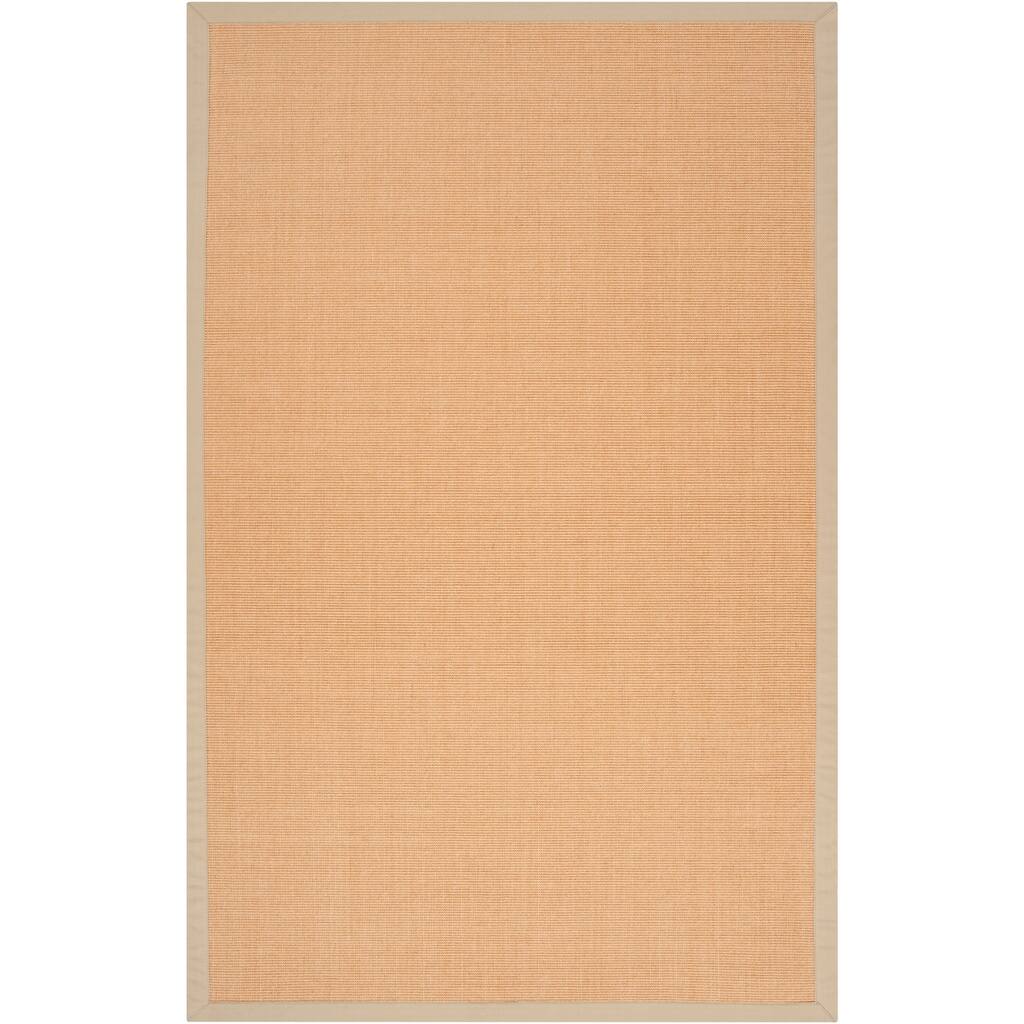 Woven Brown Hillsborough West Natural Fiber Sisal Area Rug - 5' x 7'9"