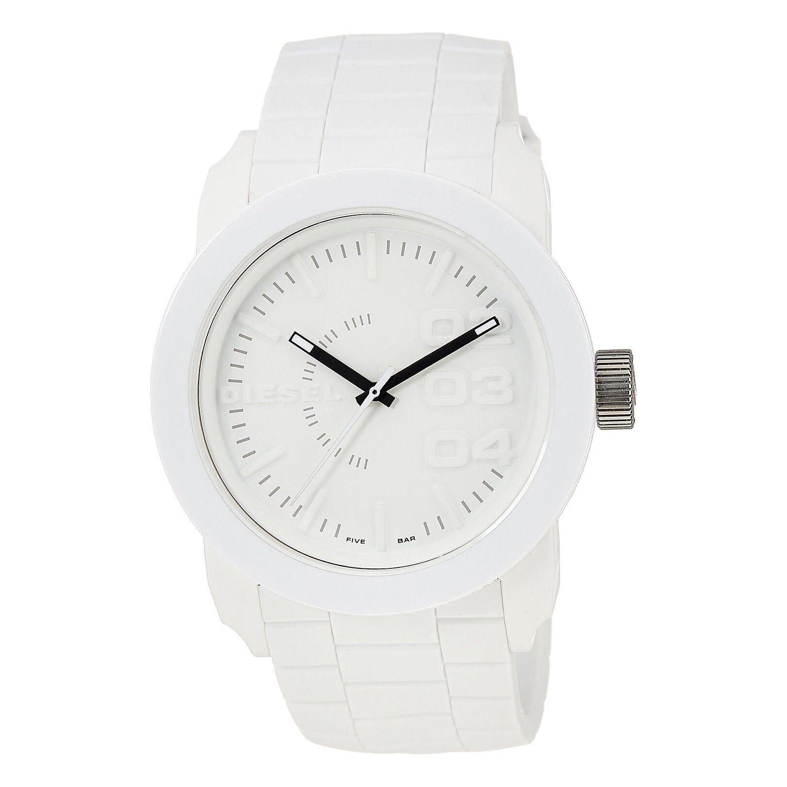 men's white silicone watches