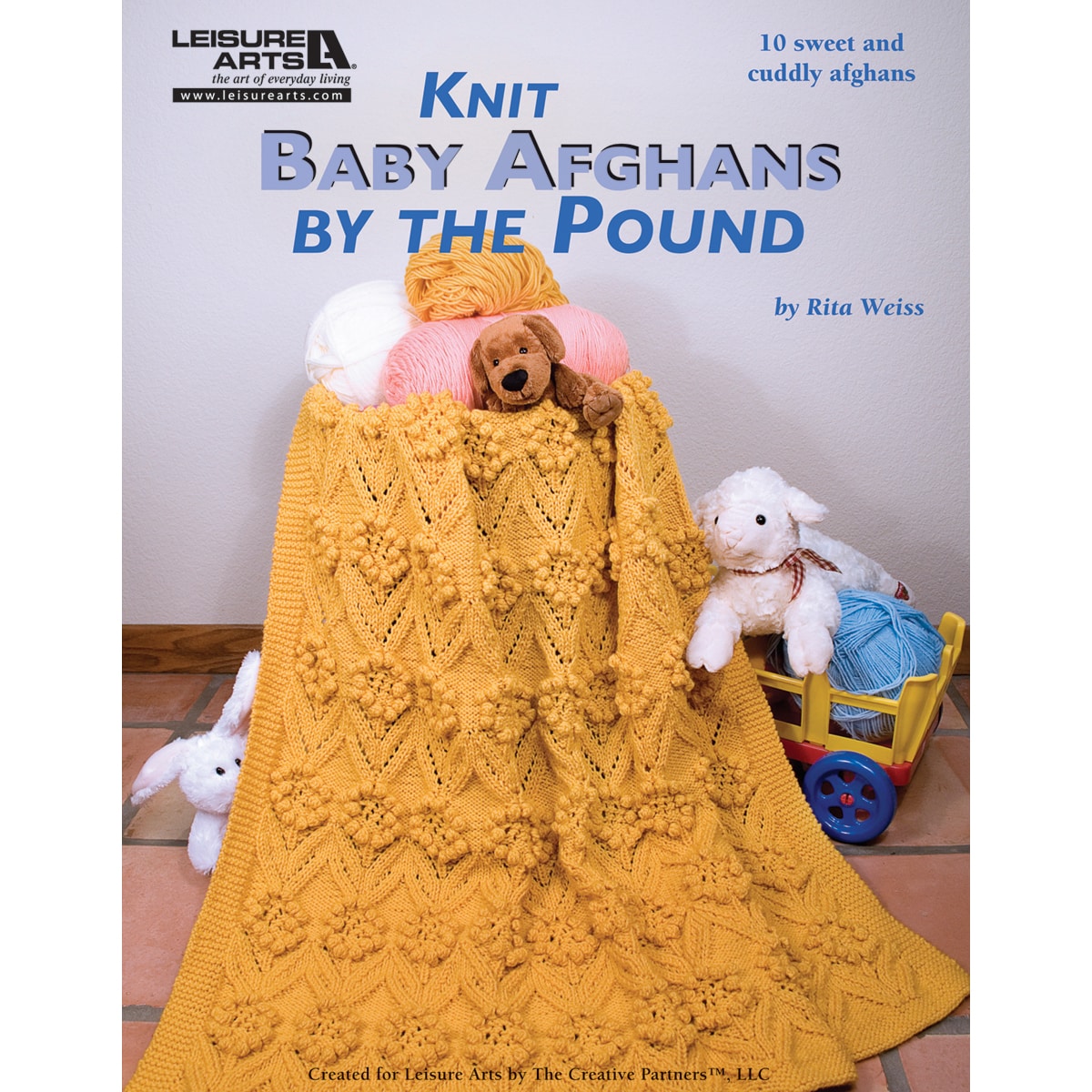 Leisure Arts knit Baby Afghans By The Pound