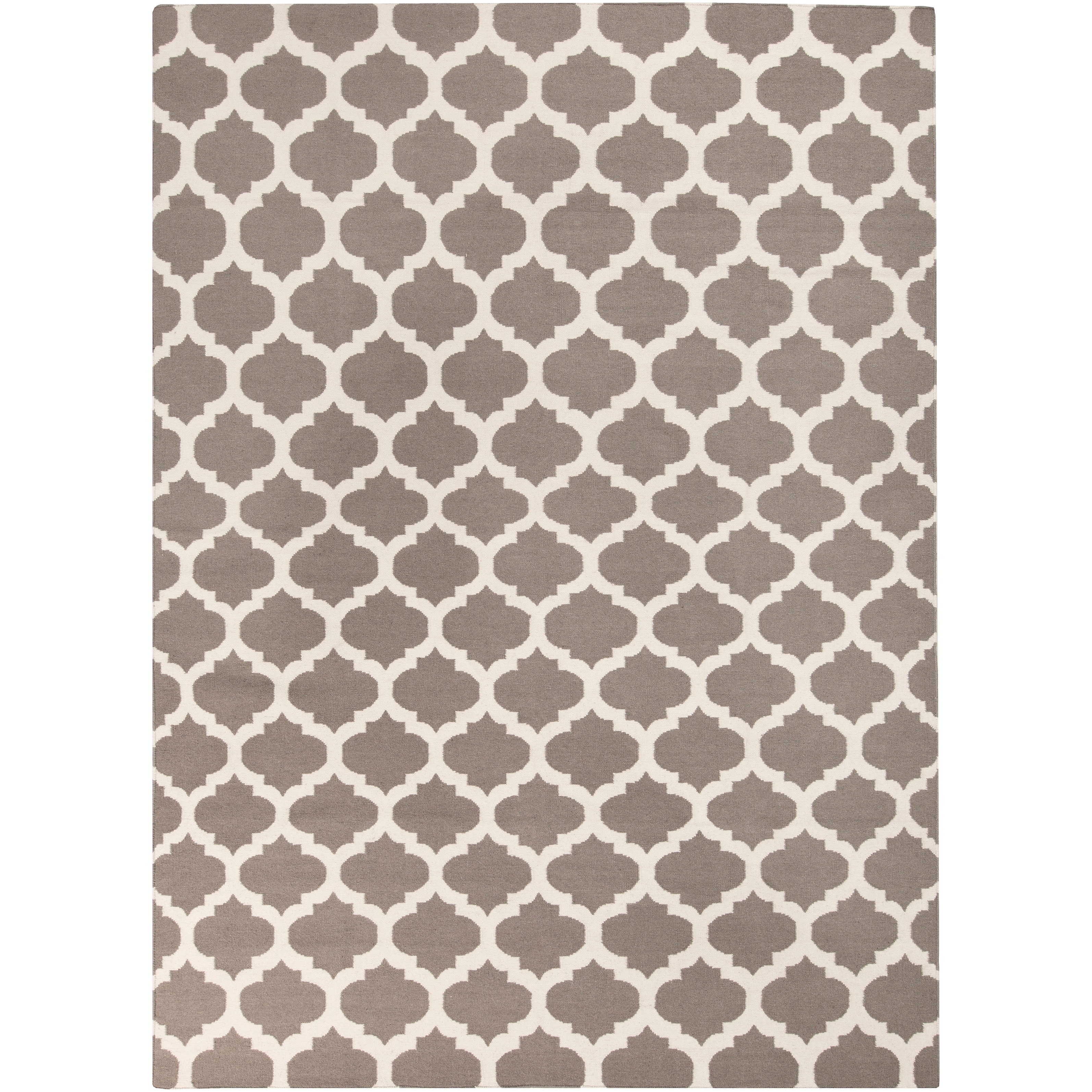 Hand woven Beige Caroni Wool Rug (8 X 11)