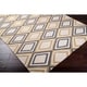 preview thumbnail 3 of 4, Hand-woven 'Caroni' Ivory Wool Area Rug - 8' x 11' - 8' x 11'