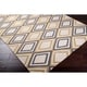 preview thumbnail 6 of 4, Hand-woven 'Caroni' Ivory Wool Area Rug - 8' x 11' - 8' x 11'