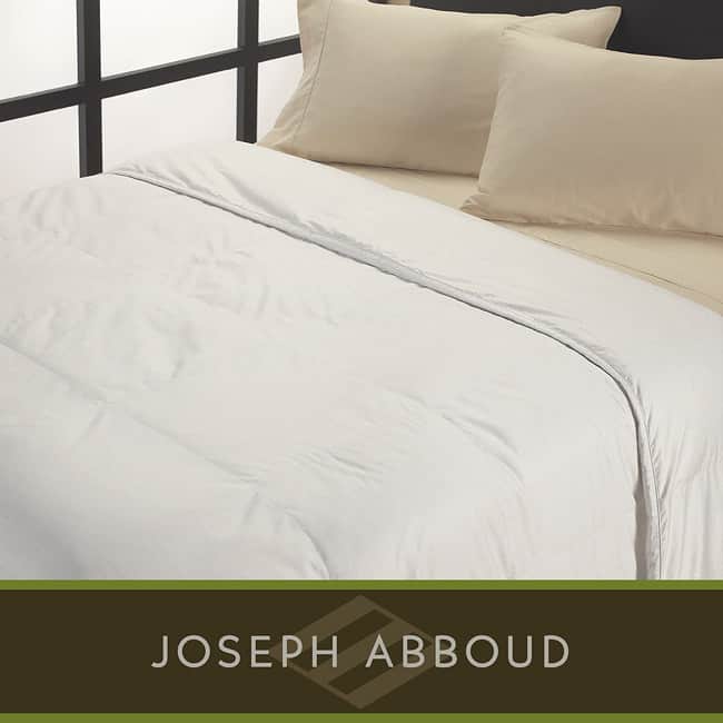 Joseph Abboud Supreme Elegance White Goose Down Comforter