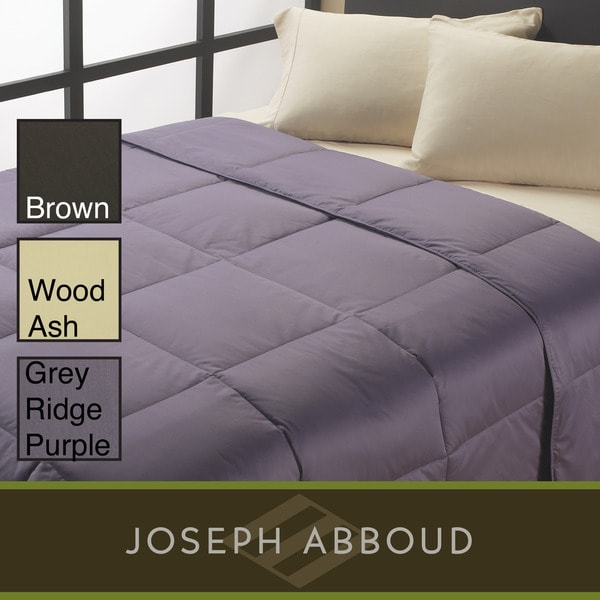 Joseph Abboud 500 Thread Count Egyptian Cotton Down Comforter