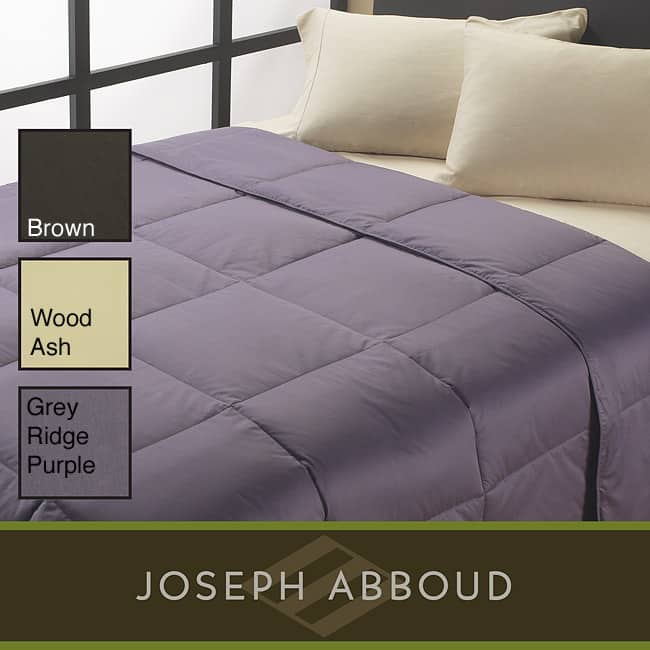 Joseph Abboud 500 Thread Count Egyptian Cotton Down Comforter