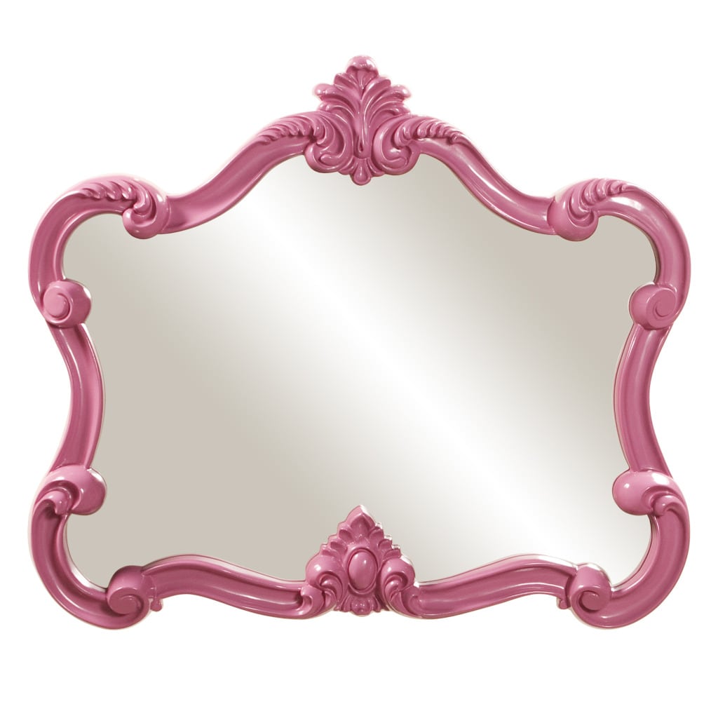 Glossy Pink Veruca Mirror