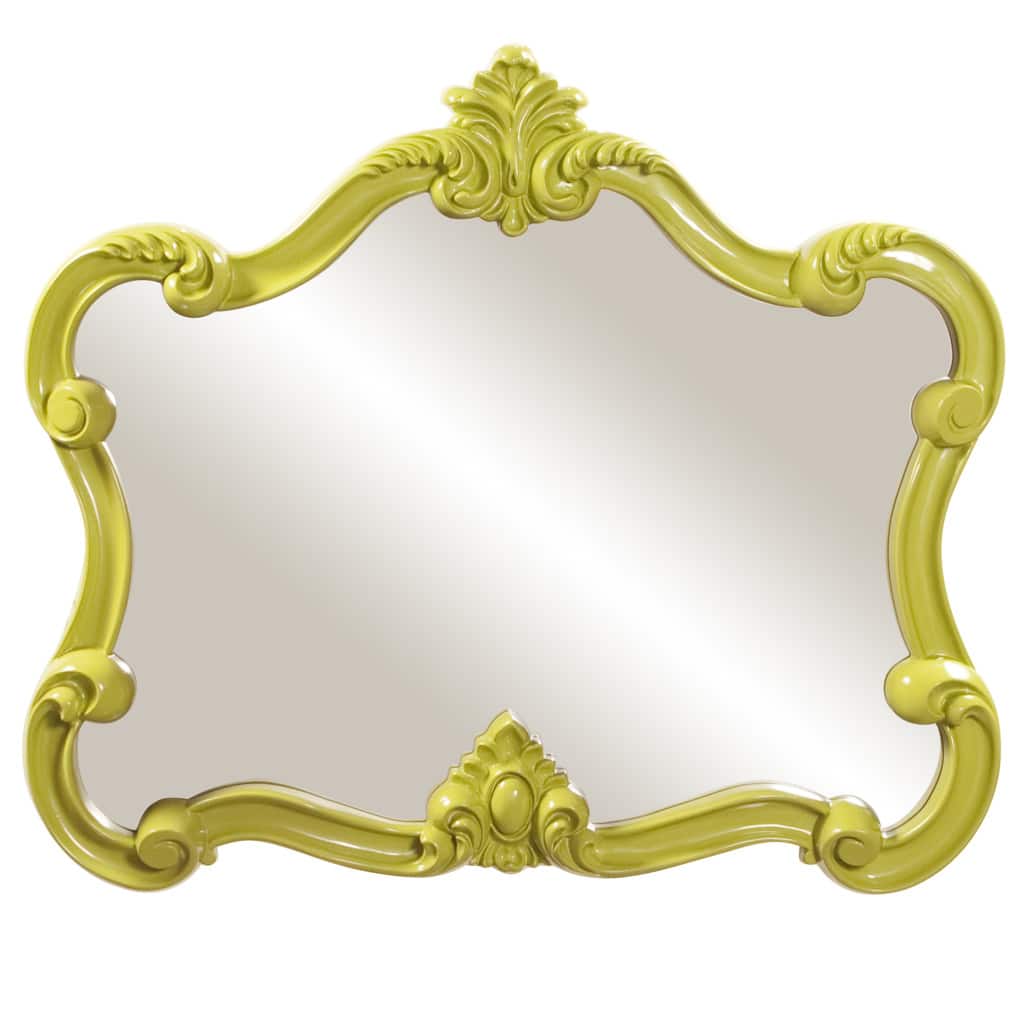 Glossy Green Veruca Mirror