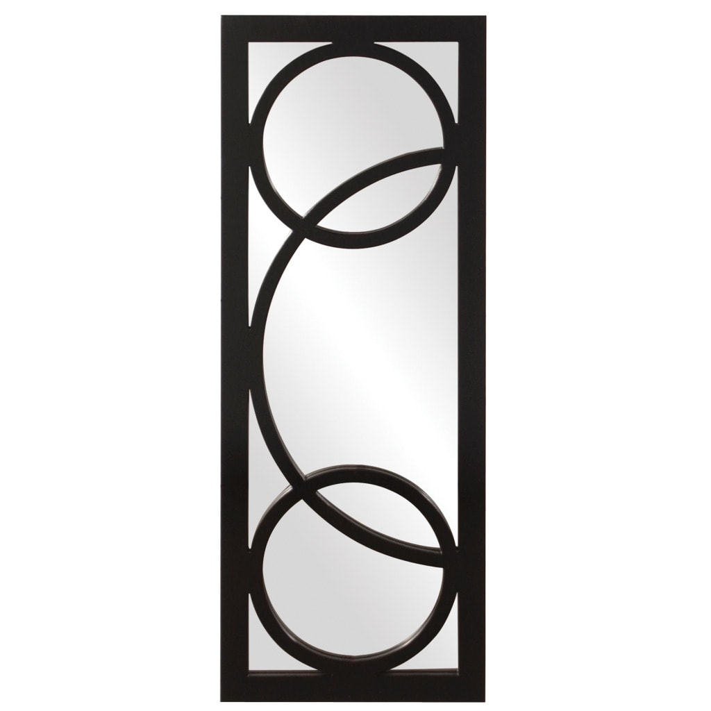 Dynasty Black Resin Mirror