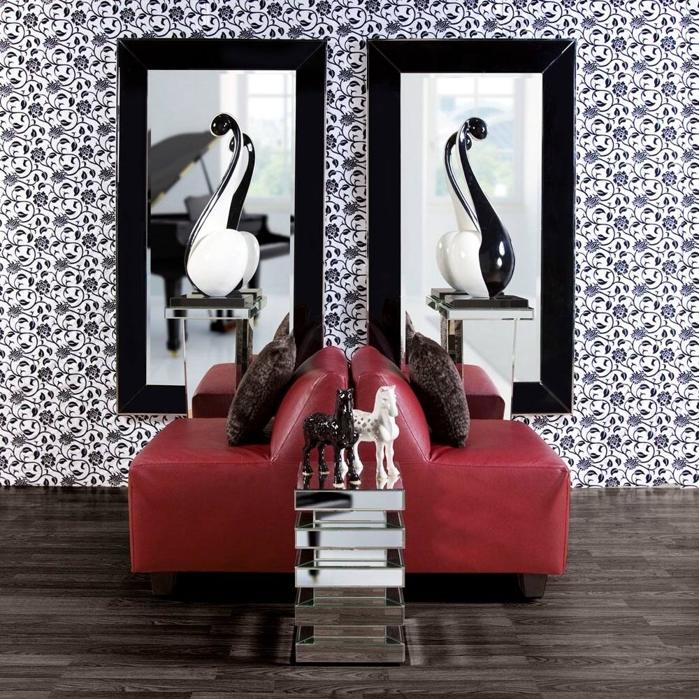 Devin Black Oversized Leaner Mirror