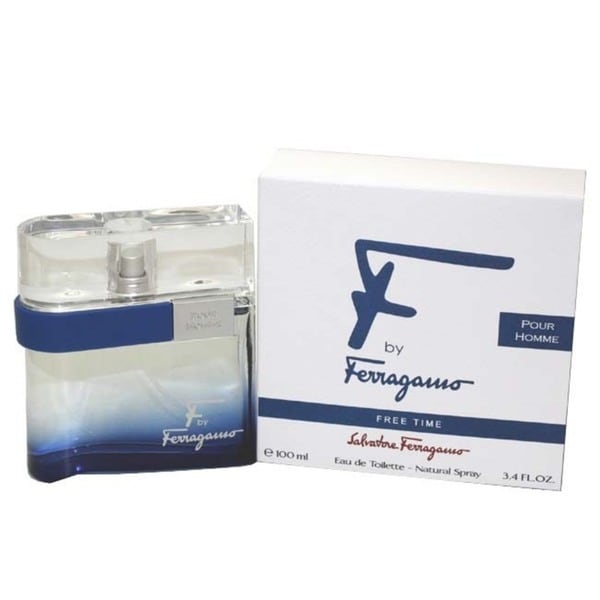 Salvatore Ferragamo F Free Time Mens 3.4 ounce Eau de Toilette Spray