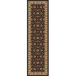Admire Home Living Amalfi Traditional Floral Sarouk Pattern Area Rug