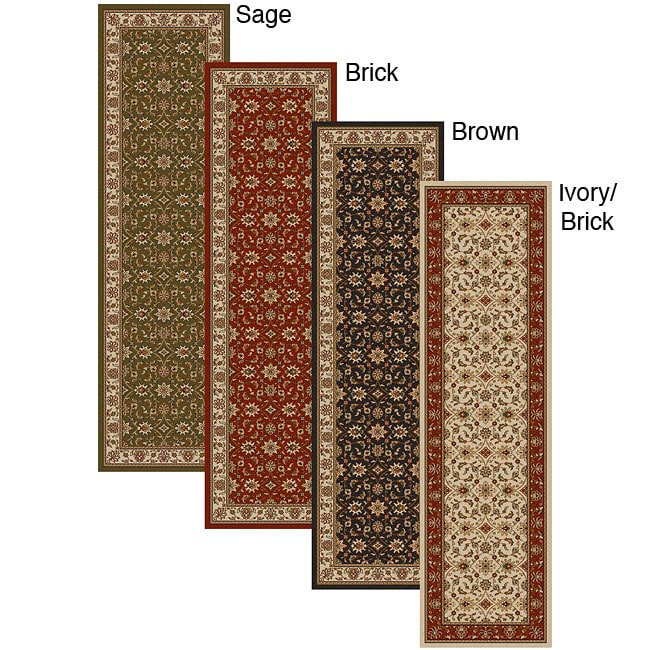 Amalfi Oriental Olefin Runner Rug (22 X 77)