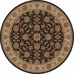 Admire Home Living Amalfi Traditional Floral Sarouk Pattern Area Rug
