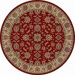 Admire Home Living Amalfi Traditional Floral Sarouk Pattern Area Rug