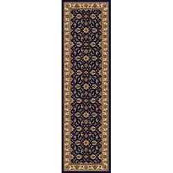 Admire Home Living Amalfi Traditional Floral Sarouk Pattern Area Rug