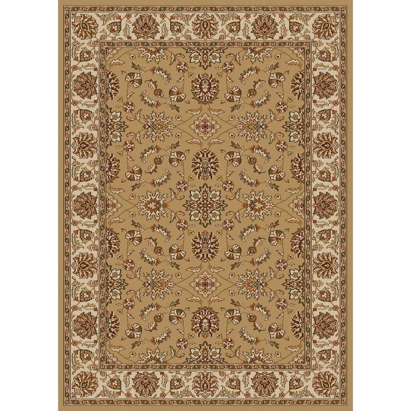 Admire Home Living Amalfi Traditional Floral Sarouk Pattern Area Rug
