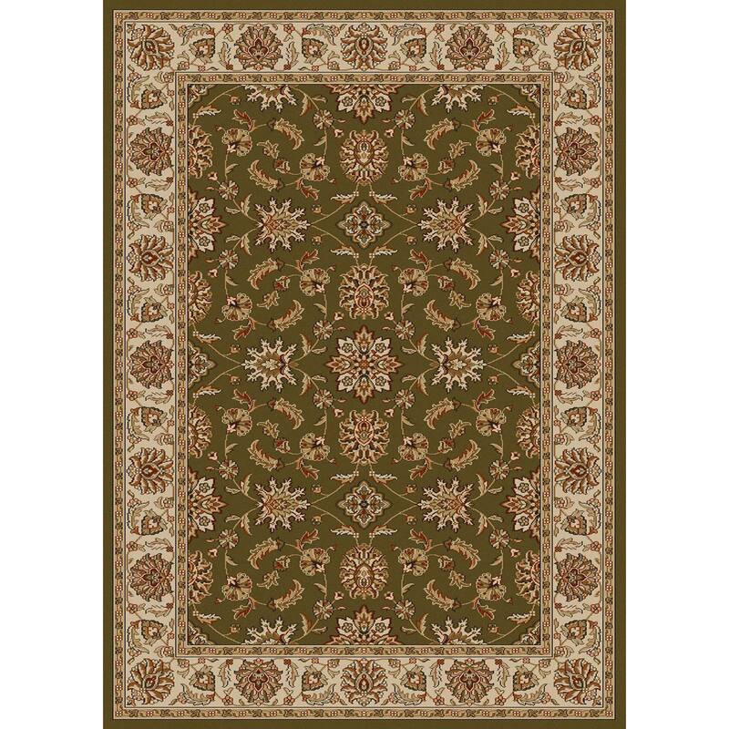 Admire Home Living Amalfi Traditional Floral Sarouk Pattern Area Rug