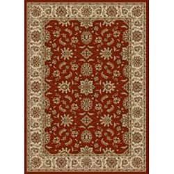 Admire Home Living Amalfi Traditional Floral Sarouk Pattern Area Rug