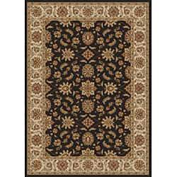 Admire Home Living Amalfi Traditional Floral Sarouk Pattern Area Rug