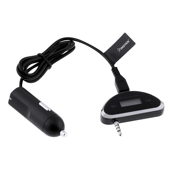 Shop INSTEN 3.5-mm Universal FM Transmitter Car Charger  