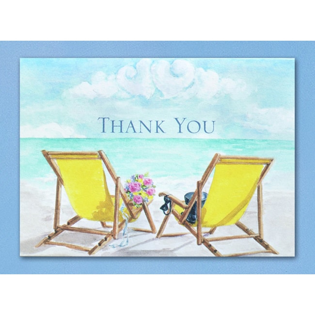 Hortense B. Hewitt Seaside Jewels Thank You Cards