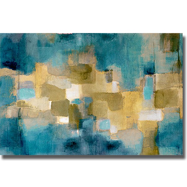 Lanie Loreth 'Downtown Blue Sky' Canvas Art