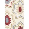 Safavieh Handmade Memories Ivory New Zealand Wool Rug - 2' x 3'